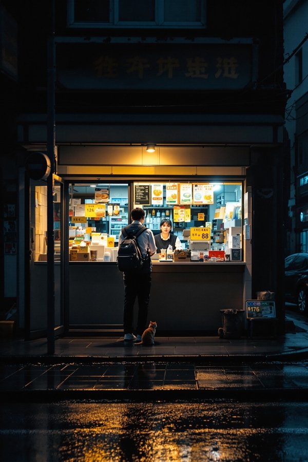《便利店夜班物语》电影海报