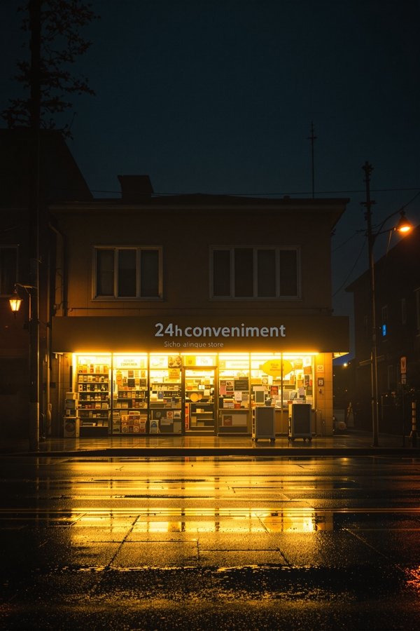 月光便利店 - 治愈 · 2025 《月光便利店》电影海报